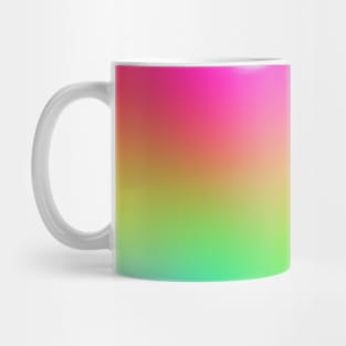 Bright Rainbow Gradient Ombre Design Mug